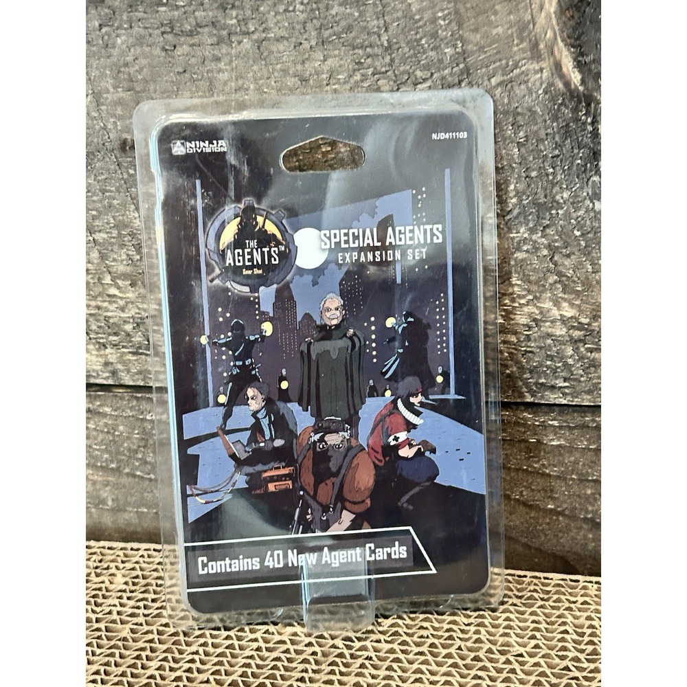 Brand New The Agents - Special Agent Expansion Set Ninja Division Game